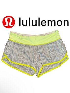 🍋 Lululemon Run Speed Short 
Wee Are From Space Silver Spoon Antidote Clear Mint